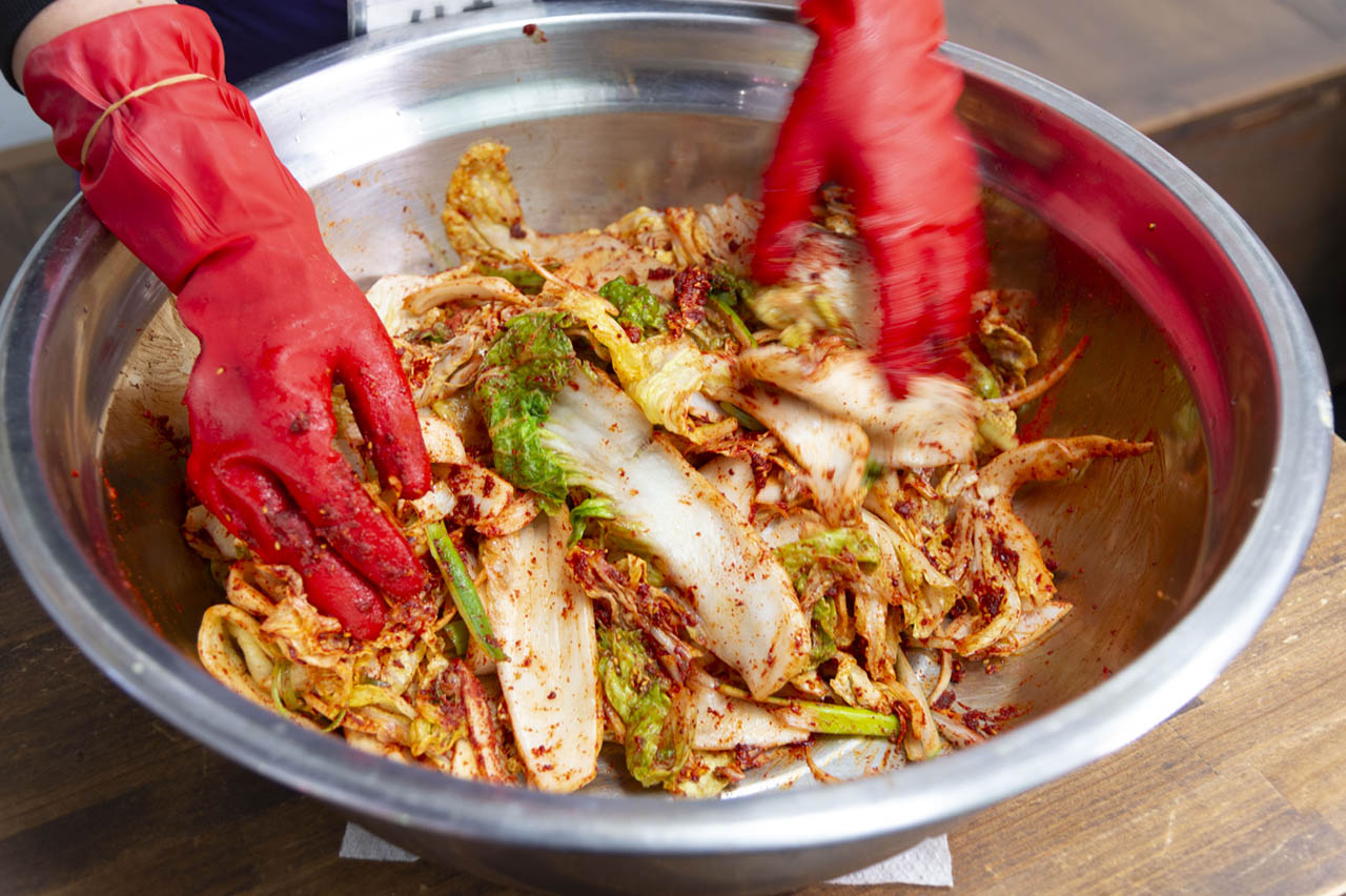 韓国市場 力 写真 1